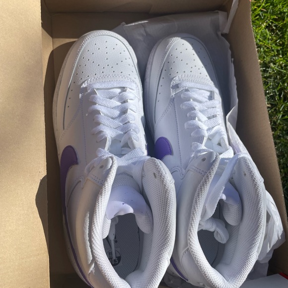 Brand New Nike Custom Court Vision Mid. Mens 10.5 - Picture 8 of 9